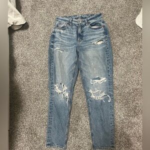 American Eagle Distressed Blue Jeans
